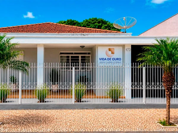 Fachada da Vida de Ouro Corumbataí, Unidade Corumbataí SP, Rua Cinco 172